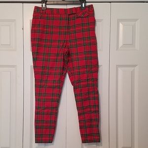 Vintage Plaid Lilly Pulitzer Custom Skinny Pants
